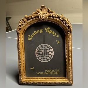 Tip Sign for Party